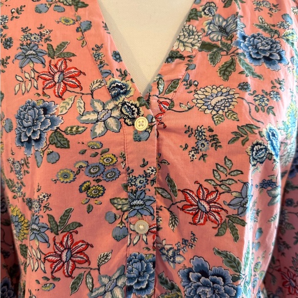 LOFT Pink Floral Dress - Picture 2 of 9